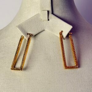 Boucle d'oreilles or