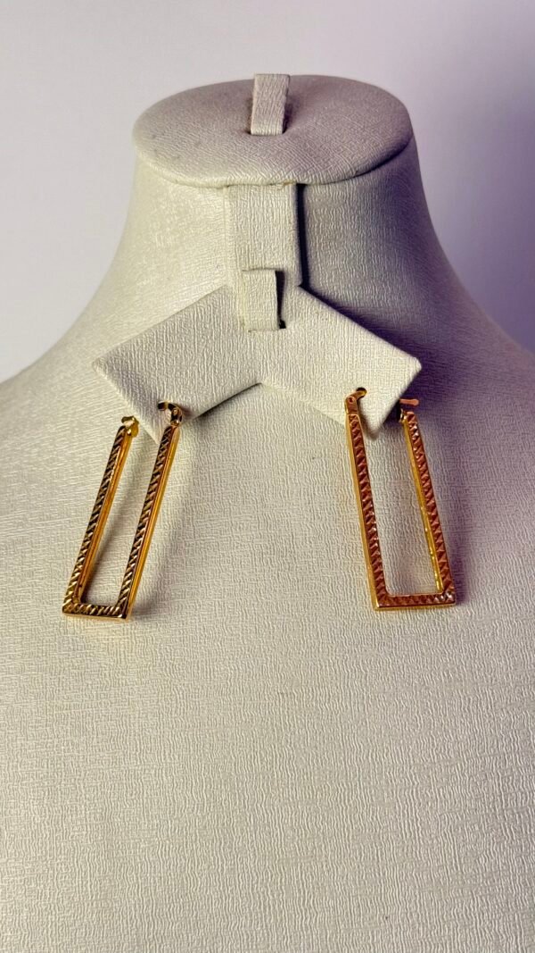 Boucle d'oreilles or