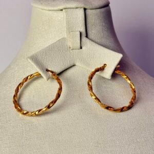 Boucle d'oreilles or