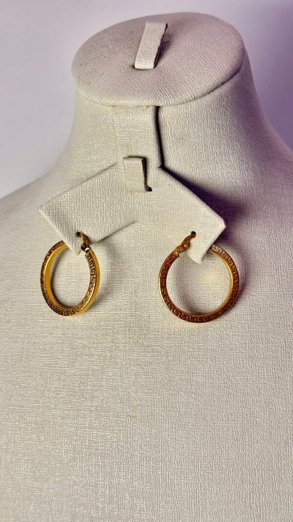 Boucle d'oreilles or